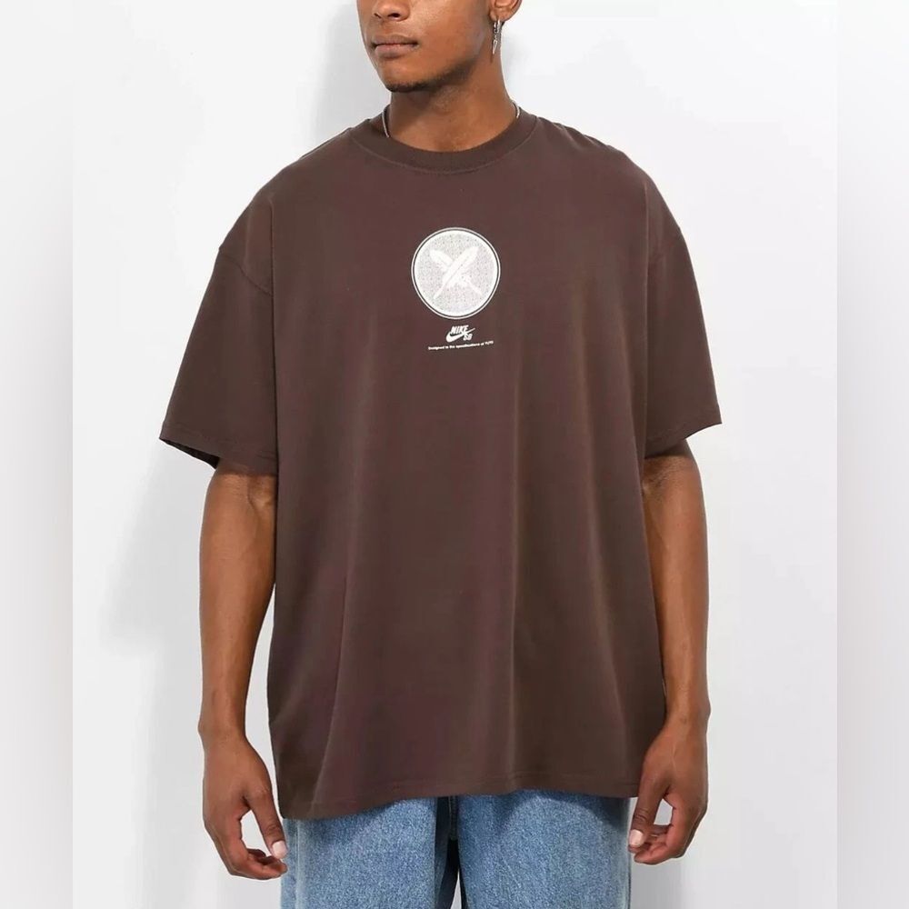 Yuto Horigome x Nike SB Max90 Baroque Brown Tee SS23 (FN0669-237) Size L
